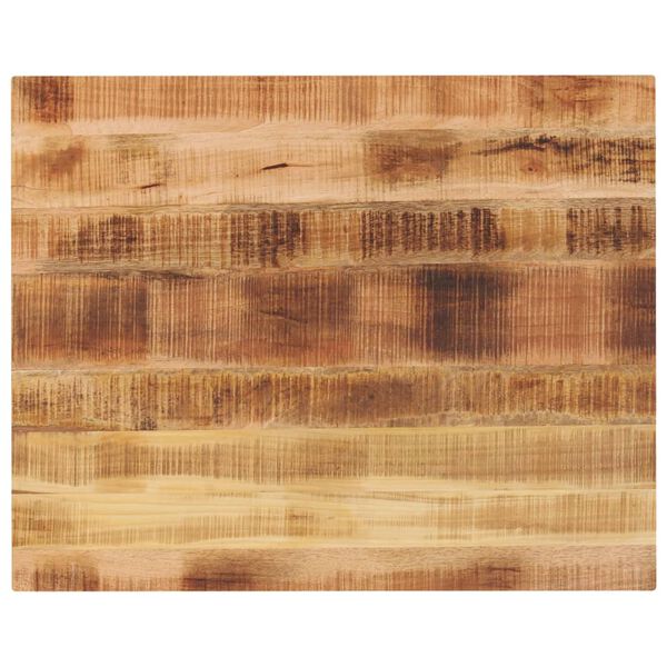 vidaXL Dessus de table rectangulaire bois massif de manguier brut