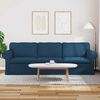 vidaXL Canap&eacute; Bleu Dimensions globales: 245 x 82 x 80 cm (l x P x H)