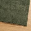 vidaXL Tapis HUARTE &agrave; poils courts doux lavable vert for&ecirc;t 200x200 cm