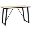 vidaXL Table de salle &agrave; manger Ch&ecirc;ne 120x60x75 cm MDF