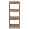 vidaXL Biblioth&egrave;que ch&ecirc;ne artisanal 40 x 30 x 103 cm Bois d'ing&eacute;nierie