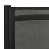 vidaXL Ensemble &agrave; manger de jardin 9 pcs aluminium anthracite