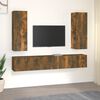 vidaXL Ensemble de meubles TV 5 pcs Ch&ecirc;ne fum&eacute; Bois d'ing&eacute;nierie