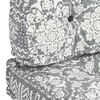 vidaXL Coussin de canapé palette Gris clair Tissu Patchwork