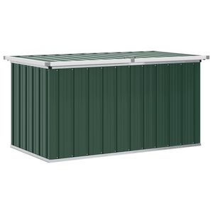 vidaXL Coffre de rangement de jardin Vert 129x67x65 cm