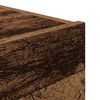 vidaXL Cabinet de chevet avec tiroir 2 pcs Bois ancien 45 x 40 x 55 cm
