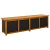 vidaXL Bo&icirc;te de Rangement de Jardin 333 L Bois d'Acacia Massif