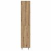 vidaXL Haut Armoire Montage mural Ch&ecirc;ne artisanal 69,5 x 34 x 180 cm