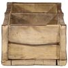 vidaXL Plateau avec stockage Marron 57 x 15 x 9 cm Bois Recycl&eacute; Solide
