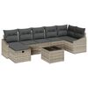vidaXL Ensemble de Canap&eacute;s 8 pc polyrotin