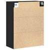 vidaXL Cabinet Murale Suspendu Ch&ecirc;ne noir 69,5 x 32,5 x 90 cm