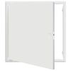 vidaXL Panneau d'Acc&egrave;s Blanc 63 x 63 x 3 cm Acier