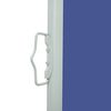 vidaXL Auvent lat&eacute;ral r&eacute;tractable de patio 600x160 cm bleu