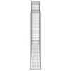 vidaXL Paniers &agrave; gabions arqu&eacute;s 9 pcs 300x30x160/180 cm fer galvanis&eacute;