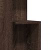 vidaXL Table d'appoint ch&ecirc;ne marron 35x35x60 cm bois d'ing&eacute;nierie