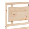 vidaXL Cadre de lit extra long sans matelas 200x220 cm bois massif
