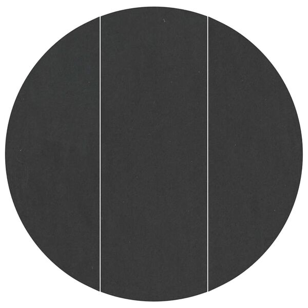 vidaXL Tapis de piscine Noir Ø 366 cm Géotextile en polyester