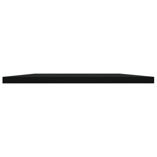 vidaXL Panneaux de biblioth&egrave;que 8 pcs Noir 40x50x1,5 cm Agglom&eacute;r&eacute;