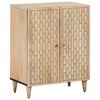 vidaXL Armoire lat&eacute;rale 60x33x75 cm bois massif de manguier