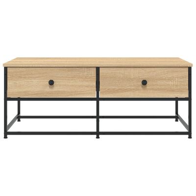 vidaXL Table basse chêne sonoma 100x51x40 cm bois d'ingénierie