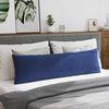 vidaXL Coussins de canap&eacute; 2 pcs Bleu police 145 x 40 cm