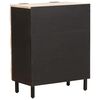 vidaXL Buffet Finition Lavage Blanc 60 x 33 x 75 cm