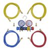 vidaXL Pompe &agrave; vide 100 L/min avec manom&egrave;tre &agrave; 4 voies en kit d'outils