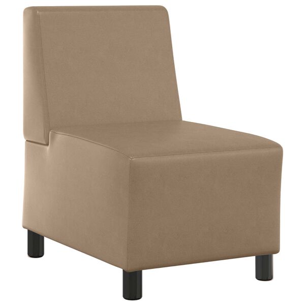 vidaXL | Unit&eacute; de Sofa Modulaire Sans Accoudoirs | Cappuccino