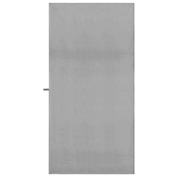 vidaXL Serviettes de sport 2 pcs Gris fonc&eacute; 90 x 180 cm
