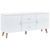 vidaXL Buffet Blanc 160x40x70 cm MDF
