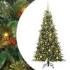vidaXL Sapin de No&euml;l Artificiel &agrave; Branches Articul&eacute;es Vert 180 cm