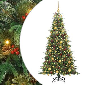vidaXL Sapin de No&euml;l Artificiel &agrave; Branches Articul&eacute;es Vert 180 cm