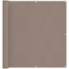 vidaXL &Eacute;cran de balcon 120 x 200 cm Oxford alu enduit de PU