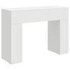 vidaXL Table basse Blanc 102 x 35 x 75 cm Bois d'ing&eacute;nierie