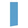 vidaXL Store pliss&eacute; bleu 75x200 cm largeur du tissu 74,4 cm polyester
