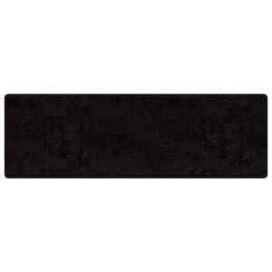 vidaXL Tapis Couloir Noir 50 x 200 cm