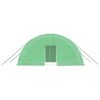vidaXL Serre avec cadre en acier vert 12 m&sup2; 6x2x2,85 m