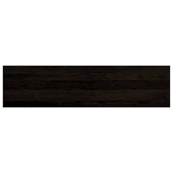 vidaXL Marches d'escalier 16 pcs marron fonc&eacute; 100x30x2 cm ch&ecirc;ne massif