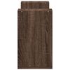vidaXL Meubles TV 2 pcs ch&ecirc;ne marron 75x30x50 cm bois ing&eacute;nierie