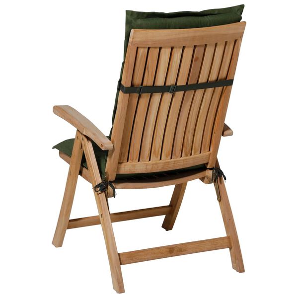 Madison Coussin de chaise &agrave; dossier bas Panama 105x50 cm Vert