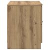 vidaXL Cabinet de chevet 2 pcs Ch&ecirc;ne artisanal 45 x 39 x 50cm