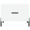 vidaXL Tables basses 2 pcs blanc 50x50x40 cm bois d'ing&eacute;nierie