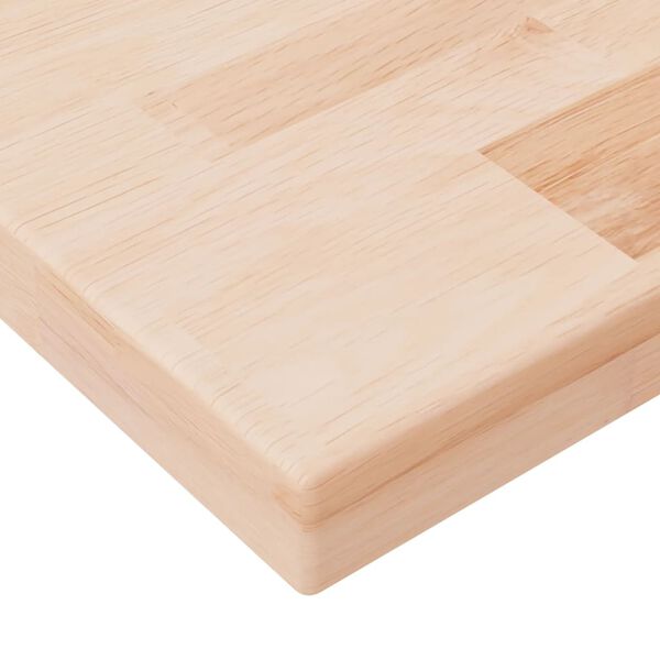 vidaXL Panneau d'&eacute;tag&egrave;re 100x20x2,5 cm Bois de ch&ecirc;ne massif non trait&eacute;