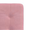 vidaXL Chaises &agrave; manger lot de 2 Rose Velours