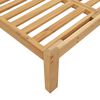 vidaXL Canapé central palette de jardin bois massif d'acacia