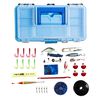 HI Bo&icirc;te &agrave; p&ecirc;che avec poign&eacute;e 42 pcs bleu