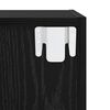 vidaXL Ensemble meuble TV 4 pcs Ch&ecirc;ne noir 37 x 37 x 72 cm