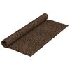 vidaXL Rouleau en li&egrave;ge Marron 200 x 100 cm Li&egrave;ge et Caoutchouc