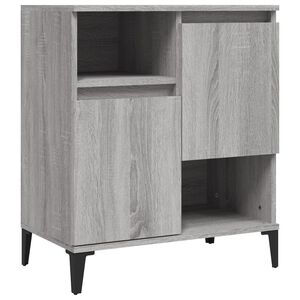 vidaXL Buffet Sonoma gris 60x35x70 cm Bois d'ing&eacute;nierie