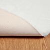 vidaXL Tapis en Fourrure Synth&eacute;tique de Lapin Olite Blanc &Oslash; 100 cm